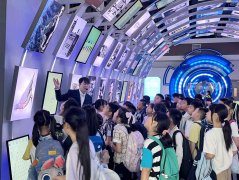 参取研学的青少年纷纷点赞这些勾当“风趣又涨